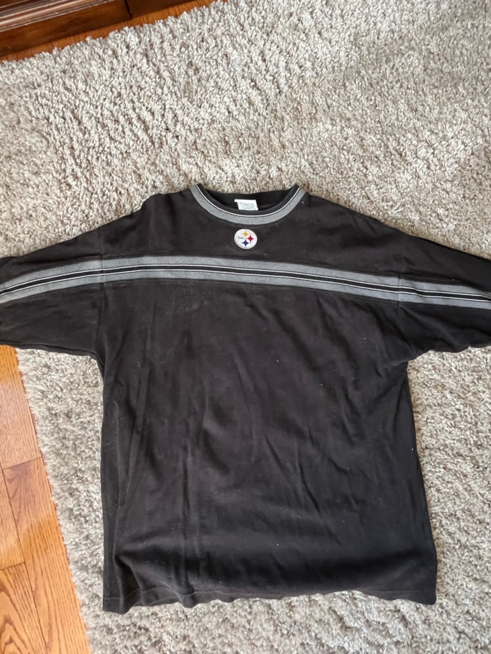 Pittsburgh Steelers Black Crewneck thermal